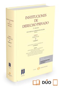 instituciones de derecho privado, tomo i (vol. ii): personas (2ª ed.)-jose javier castiella rodriguez-9788447053438
