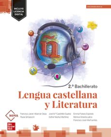 lengua castellana y literatura 2º bachillerato nova 2023. edicion lomloe-9788448640538
