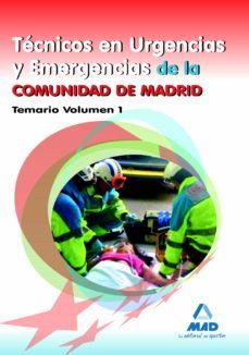 tecnicos en urgencias y emergencias de la comunidad de madrid. te mario volumen i-9788467679038
