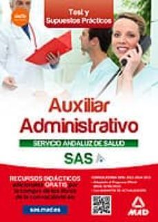 auxiliar administrativo del servicio andaluz de salud. test y casos practicos-9788467699838
