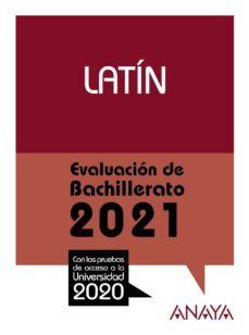 latin: evaluacion de bachillerato 2021 - prueba acceso a la universidad-9788469885338