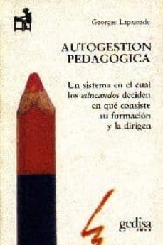 autogestion pedagogica-george lapassade-9788474320138