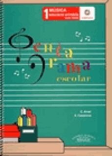 pentagrama escolar 1 musica ed. primaria (libro + cd castellano)-9788480207638