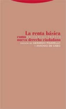 la renta basica como nuevo derecho ciudadano-9788481648638