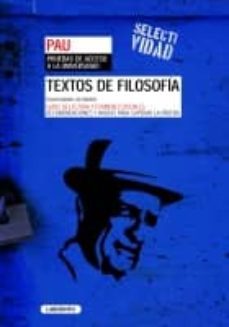 textos de filosofia para la pau (comunidad de madrid) 2ºbachiller filosofia-9788484834038