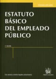 estatuto basico del empleado publico (3ª ed) 2013-9788490338438
