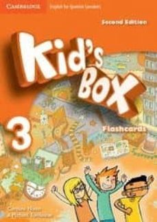 kid s box 3 for spanish speakers flashcards 2nd edition-9788490364338