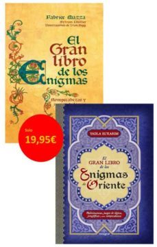 pack el gran libro de los enigmas + oriente-fabrice mazza-9788490560938