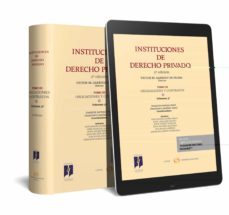 instituciones de derehco privado (vol. 3/3): obligaciones y contratos (2ª ed.)-joaquin sapena davo-9788491358138