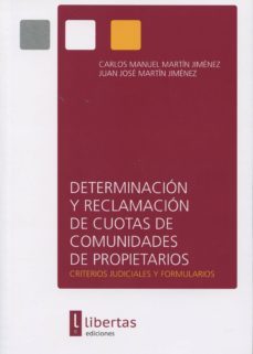determinacion y reclamacion de cuotas de comunidades de propietar ios-9788494155338