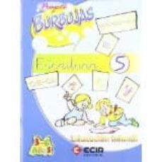 cuaderno escritura 5 proyecto burbujas educacion infantil-9788496321038