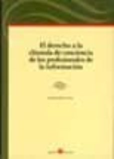 derecho a la clausula de conciencia de los profesionales de la in formacion-9788496721838