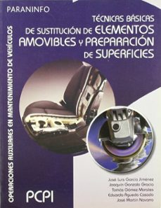 tecnicas basicas de sustitucion de elementos amovibles y preparac ion de superficies (pcpi)-9788497327138