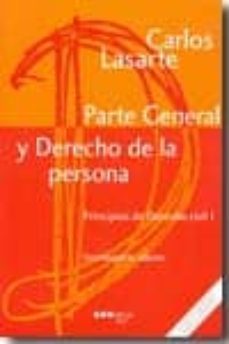 principios de derecho civil, i. parte general y derecho de la pwe rsona (15ª ed)-9788497686938