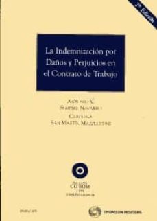 indemnizacion por daños y perjuicios en el contrato de trabajo ((incluye cd-r)-9788499039138