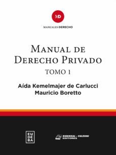 manual de derecho privado. tomo i (ebook)-aida kemelmajer de carlucci-mauricio boretto-9789502330938