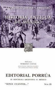 historia antigua de mexico-francisco javier clavijero-9789700733838