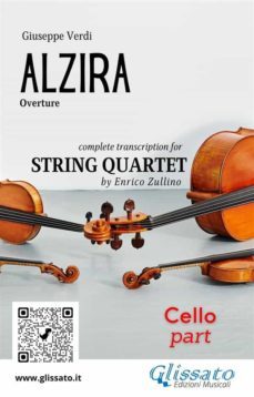 cello part of "alzira" for string quartet (ebook)-9791220866538