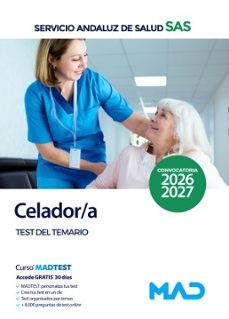 celador/a. test del temario. servicio andaluz de salud (sas)-9791370283438