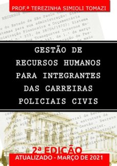 gestão de recursos humanos para integrantes das carreiras policiais civis (ebook)-terezinha simioli tomazi-3410002219848