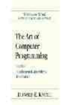 the art of computer programming: seminumerical algorithms: v. 2-donald e. knuth-9780201896848