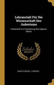 lehranstalt fur die wissenschaft des judentums-9780270183948
