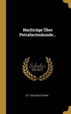 nachtrage uber petrafactenkunde-9780341031048