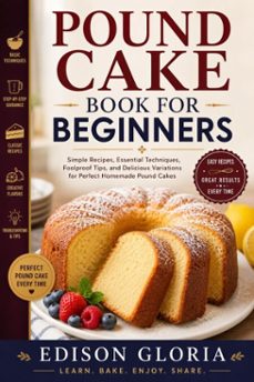 pound cake book for beginners-david chris-edison gloria-9780557975648