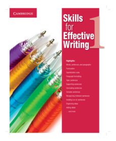 skills for effective writing level 1 student s book-9781107684348