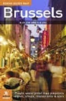 brussels map 2nd edition (rough guide city map)-9781848361348