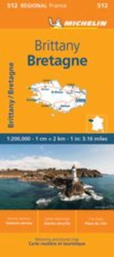 mapa regional bretagne 10512-9782067258648