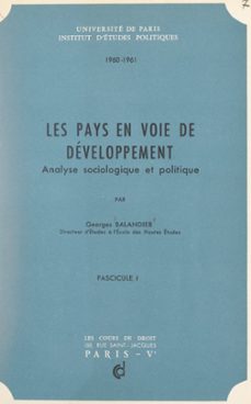 les pays en voie de developpement (1) (ebook)-georges balandier-9782307091448