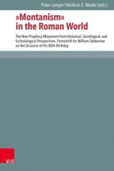 "montanism" in the roman world (ebook)-9783647501048