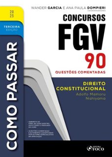 como passar em concursos fgv - 3ª ed - 2025 (ebook)-adolfo mamoru nishiyama-9786561206648