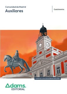cuestionarios auxiliares administrativos de la comunidad de madrid-9788410778948