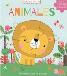 animales: amigos puzle-9788413344348