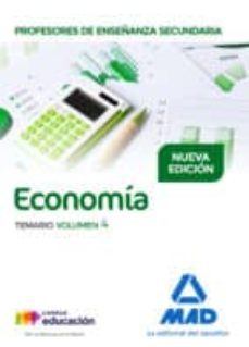 profesores de enseñanza secundaria economia: temario-9788414208748