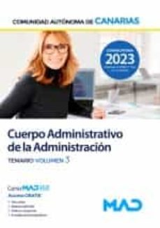 cuerpo administrativo. comunidad autonoma de canarias-9788414264348
