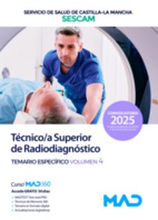 tecnico/a superior de radiodiagnostico. temario especifico volume-9788414297148
