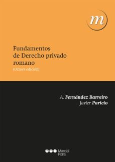 fundamentos de derecho privado romano (8ª ed.)-9788416402748