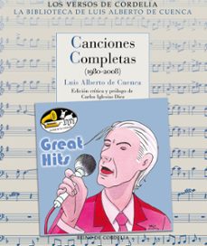 canciones completas (1980-2008)-luis alberto de cuenca-9788416968848
