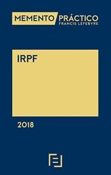 memento irpf 2018-9788417162948