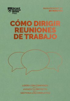 como dirigir reuniones de trabajo. serie management en 20 minutos (ebook)-9788429196122