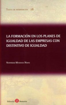 la formacion en los planes de igualdad de las empresas con distintivo de igualdad-9788418330148
