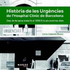 historia de les urgencies de l hospital clinic de barcelona-carme carbonell olivares-9788419109248