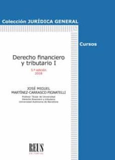 derecho financiero y tributario, tomo i-jose miguel martinez-9788429020748