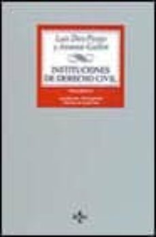 instituciones de derecho civil: introduccion, parte general, dere cho de la persona-luis diez picazo-9788430931248