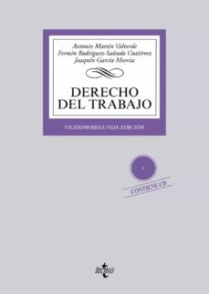 derecho del trabajo (contiene cd) (22ª ed.)-9788430958948