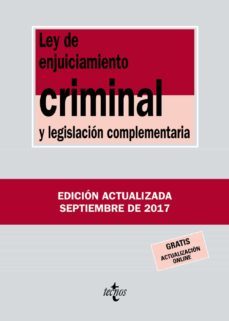 ley de enjuiciamiento criminal y legislacion complementaria (34ª ed.)-9788430971848