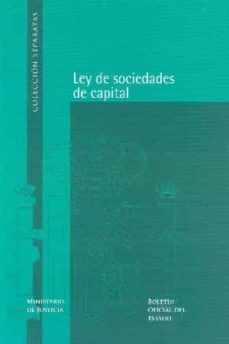 ley de sociedades de capital-9788434019348